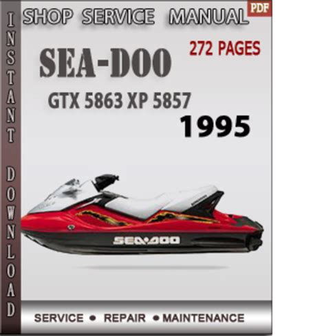 Seadoo Gtx 5863 Xp 5857 1995 Workshop Manual