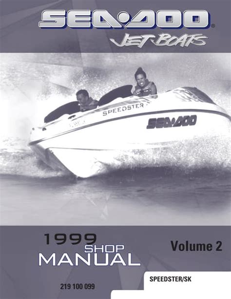 Seadoo Speedster Sk 1999 Shop Service Repair Manual Download