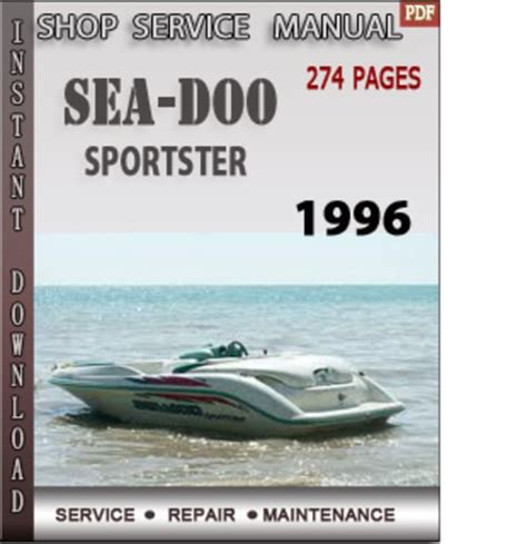 Seadoo Sportster 1996 Shop Service Repair Manual Download