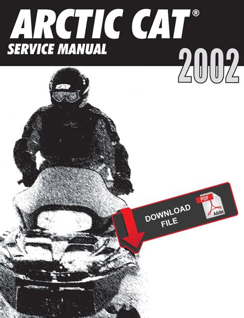 Searchable Factory 2002 Arctic Cat Snowmobile Repair Manual