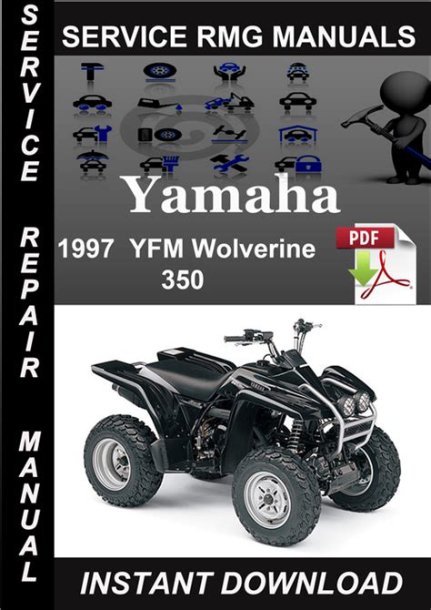 Searchable Factory Yamaha Wolverine 350 450 Service Manual