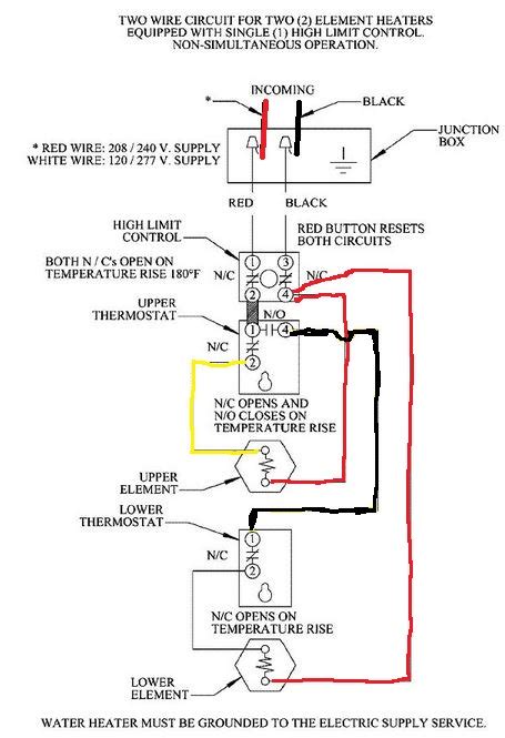 Sears Electric Water Heater Wiring Diagram