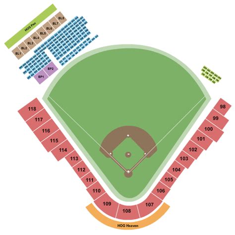 Seating Chart For Baum Stadium