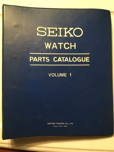 Seiko Casing Parts Catalogue