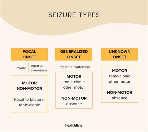 Seizure Type Chart
