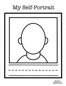 Self Portrait Template