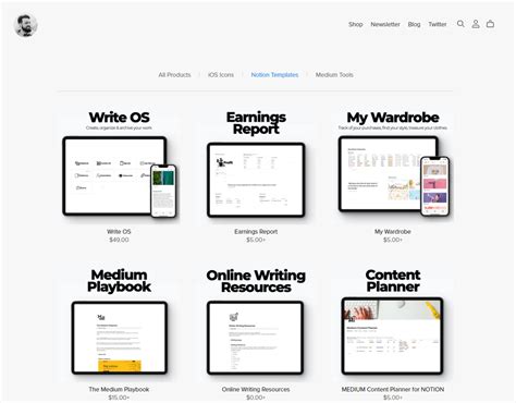 Sell Notion Templates