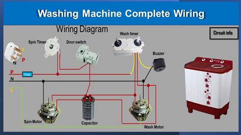 Semi Automatic Washing Machine Wiring Diagram