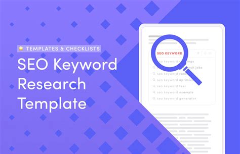 Seo Keyword Research Template