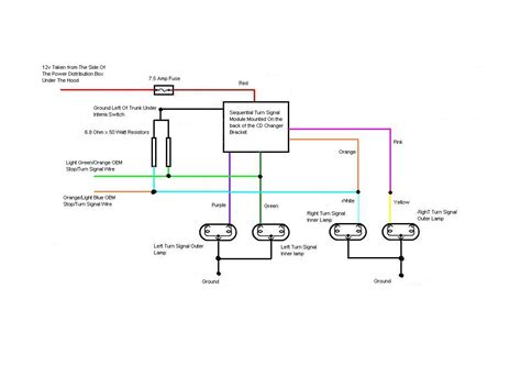 Sequential Turn Signal Wiring Diagram