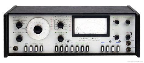 Service Manual Ferrograph Rts2 Recorder Test Set Receiver