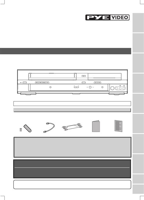 Service Manual Funai Pye Py90vg Dvd Recorder Vcr