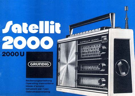 Service Manual Grundig Satellit 2000 Radio