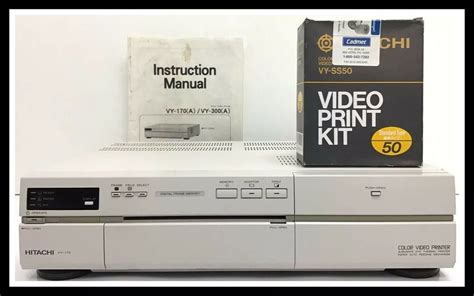 Service Manual Hitachi Vy 300 A E Color Video Printer