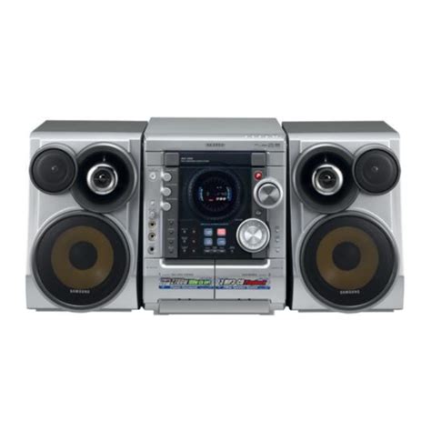 Service Manual Samsung Max 830 Audio System