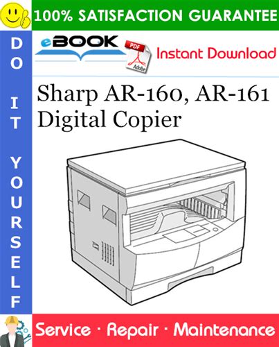 Service Manual Sharp Ar 161 Digital Copier