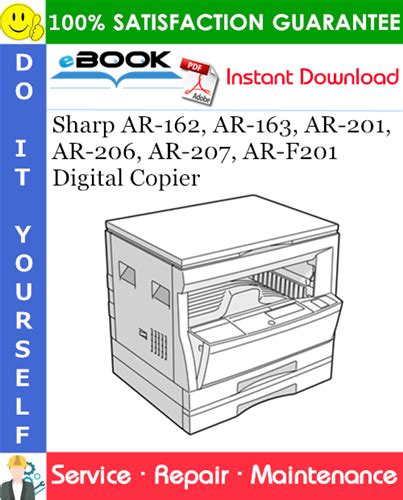 Service Manual Sharp Ar 163 Digital Copier