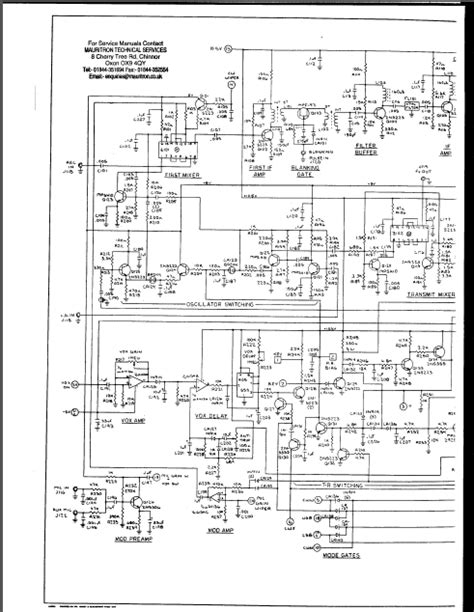 Service Manual Swan Astro 102bx Astro 150 151 Transceiver