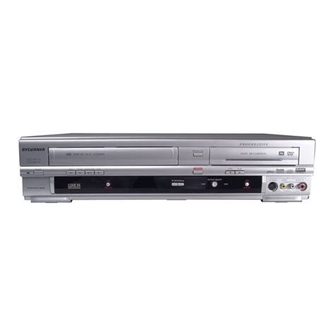 Service Manual Sylvania Zv420sl8 Dvd Recorder Vcr