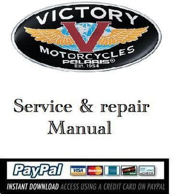 Service Repair Manual Victory Vegas Kingpin 2008