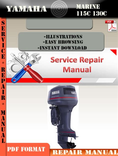 Service Repair Manual Yamaha 115c 130c 2006