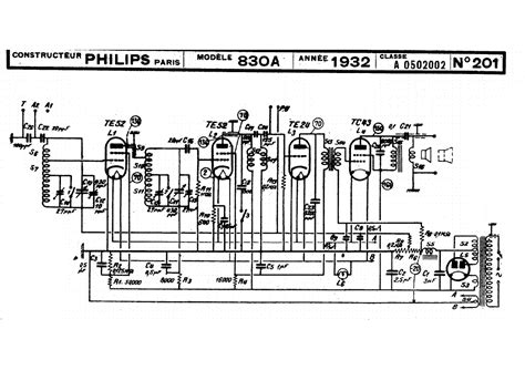 Service Sheet Service Manual Philips 830a Superinductance A C Receiver