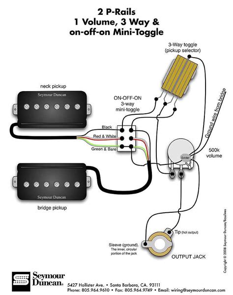 Seymour Duncan Piezo Wiring Diagrams