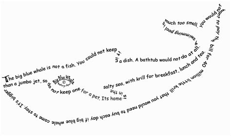 Shape Poem Template