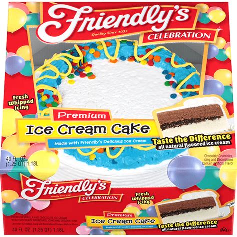 Share Some Moments with Friendlys Ice Cream Cakes