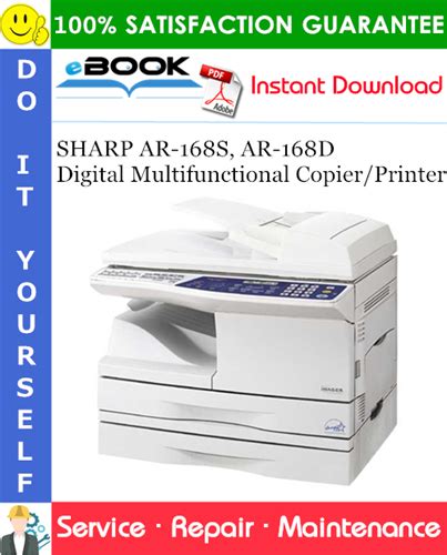 Sharp Ar 168s 168d Copier Service Manual