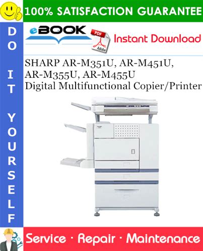 Sharp Ar M351u M451u Ar M355u M455u Service Manual