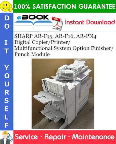 Sharp Ar Nb2 Digital Copier Printer Multifunctional System Option Service Repair Manual