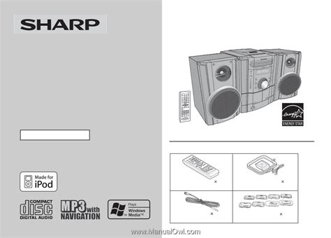 Sharp Cd Dh899n Mini Component System Service Manual