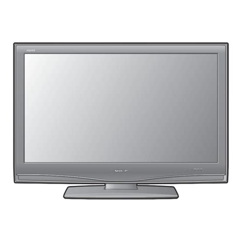 Sharp Lc 32ht1u Lcd Tv Service Manual Download