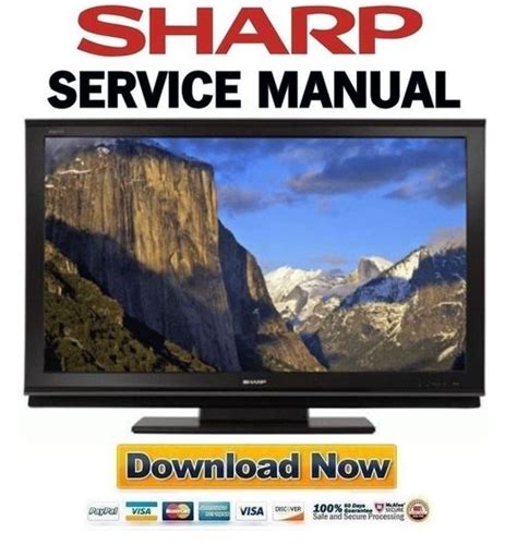 Sharp Lc 46d92u 52d92u Service Manual Repair Guide