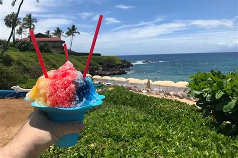 Shave Ice on Maui: A Cold, Refreshing Treat
