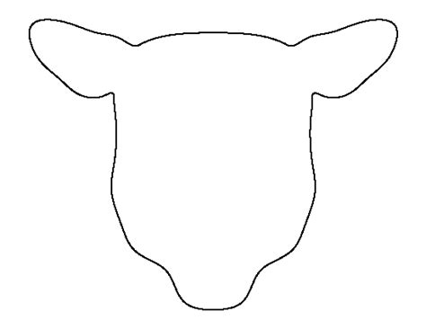 Sheep Head Template