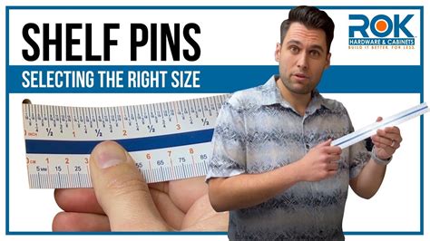 Shelf Pin Size Chart