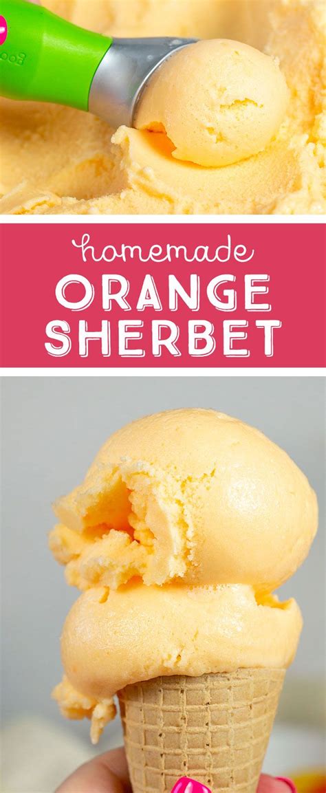 Sherbet Recipe with Ice Cream Maker: Delicious and Refreshing Homemade Treat