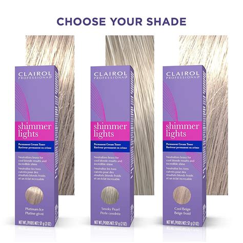 Shimmer Lights Platinum Ice Toner: Transform Your Hair with Iridescent Brilliance