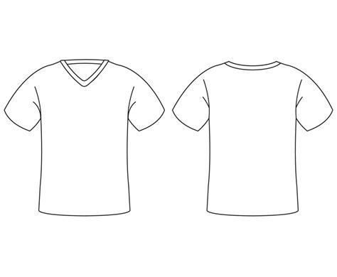 Shirt Outline Template