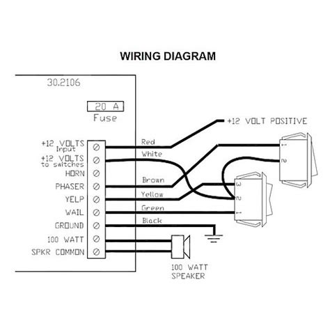 Shome Siren Wiring Diagram