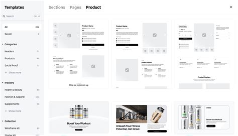Shopify Product Template