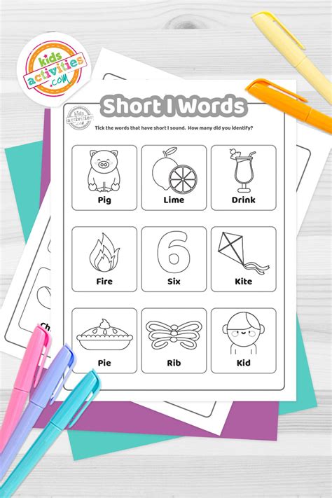 Short A Activities Printable