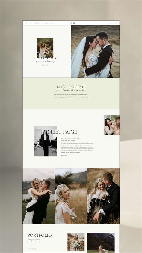 Showit Templates For Photographers