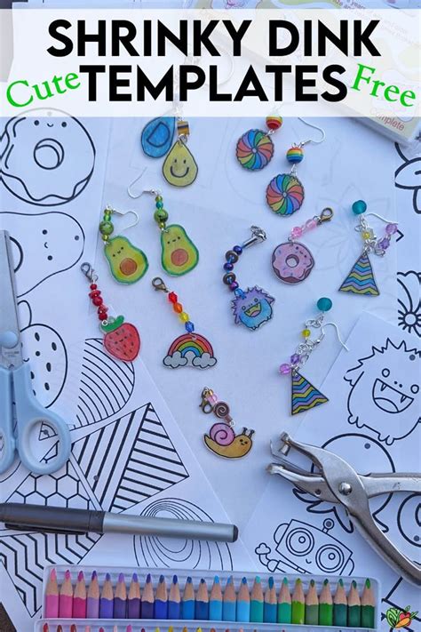 Shrinky Dinks Printables