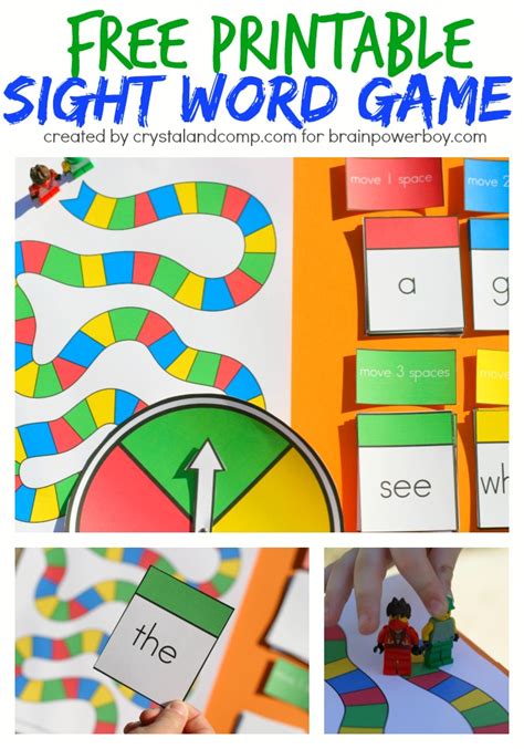 Sight Word Games Free Printable