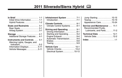 Silverado Sierra Hybrid 2007 To 2009 Factory Service Repair Manual Download