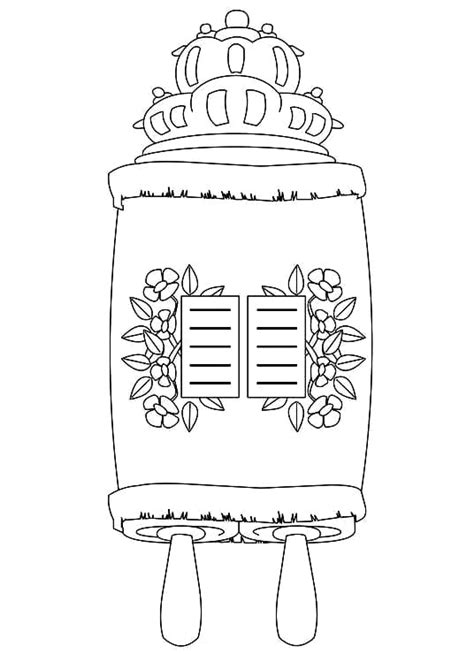 Simchat Torah Coloring Pages Printable
