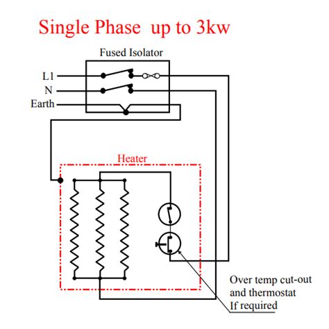 Simple 3 Phase Immersion Heater Wiring Diagram